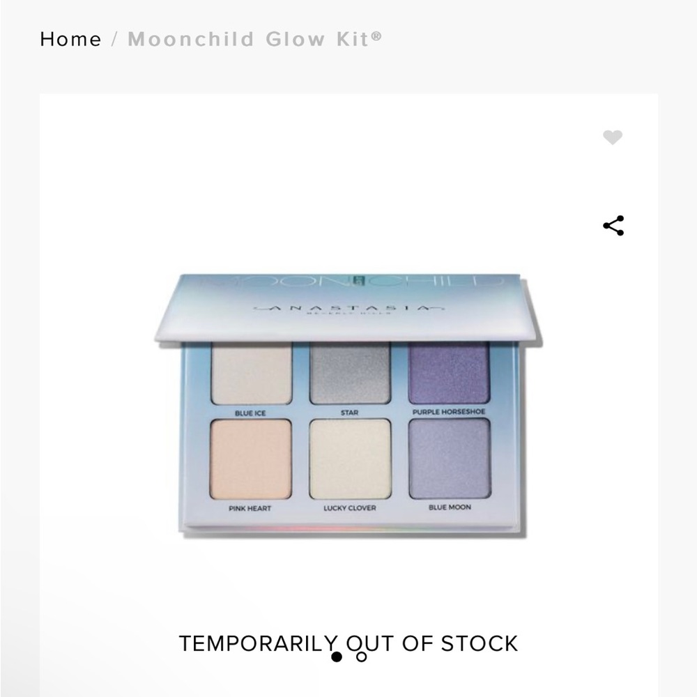 COPY - Anastasia Beverley hills moon child glow kit